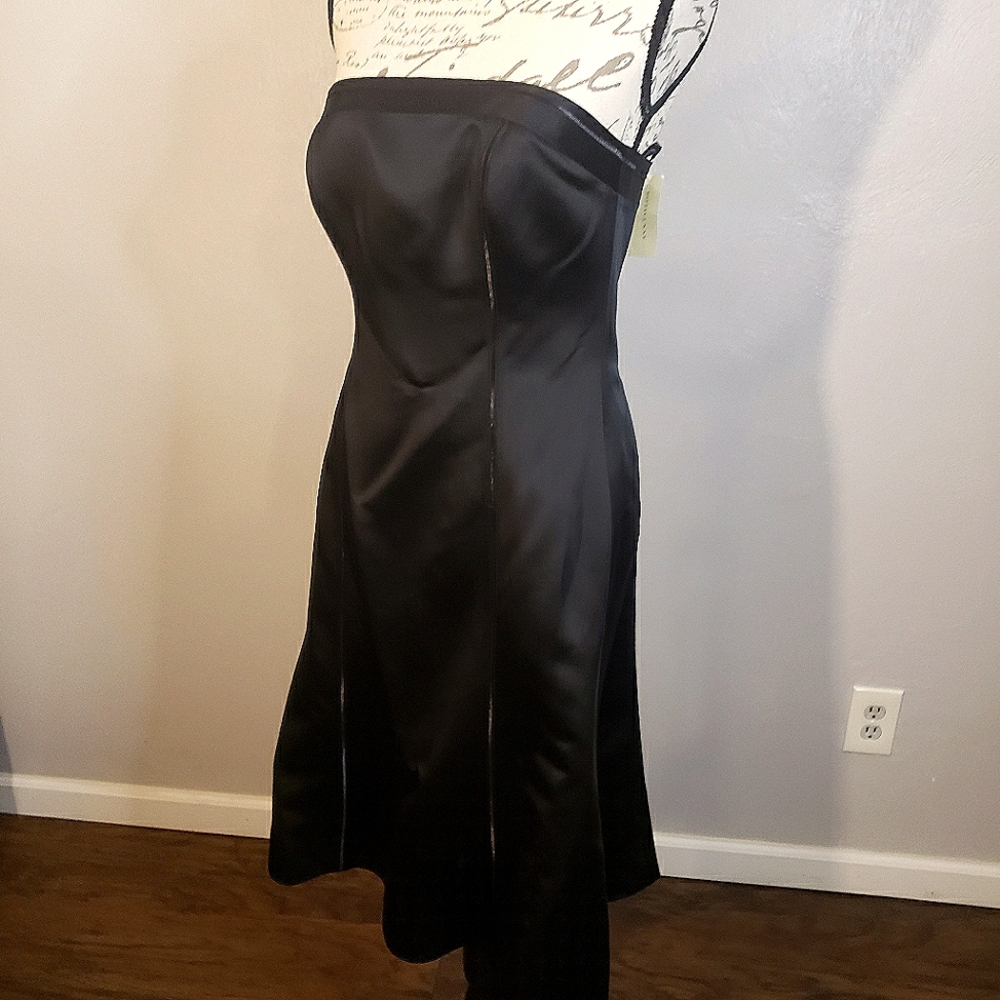 AnnTaylor Strapless Little Black Dress size 6